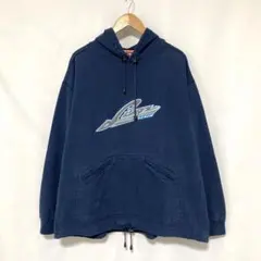 90s LUGS ラグズ スウェット パーカー 刺繍 XXL Y2K 00s