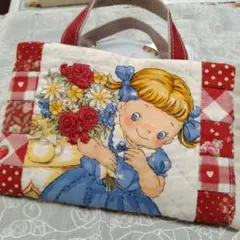 パッチワークのミニミニバッグ