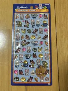 国内正規品　ボンボンドロップシール　ミニ　ズートピア