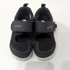 asics SUKU2 BABY サンダル 15.5cm ブラック