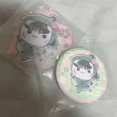 忍たま乱太郎 桜もちぴこ 中在家長次 アクリルスタンド 七松小平太 缶バッジ