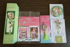 【学マス】 一番くじ 紫雲清夏 D〜H賞 アクスタ 缶バッジ等 5点セット