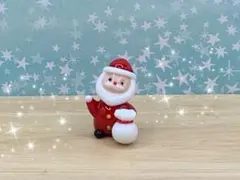 可愛い*°♡のほほん☆リトルサンタ（黄色プレゼント箱）☆ミニチュア