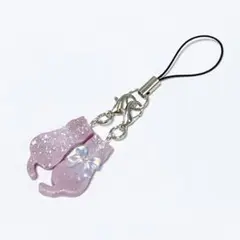 猫ちゃんチャーム2匹セットストラップ⑅401