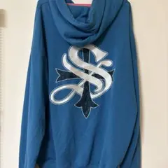 supplier‼️ジップパーカーブルー