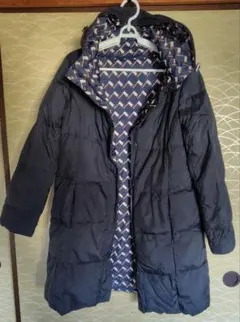 リバーシブル ダウンジャケット