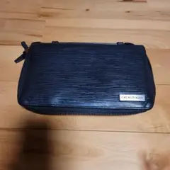 CK CALVIN KLEIN ブラック長財布