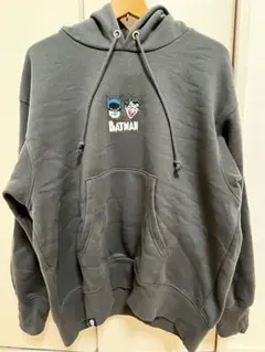 ジーユー　バットマンパーカー　Mサイズ　裏起毛