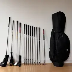 送料込メンズゴルフクラブセットVESSELキャディバックM4テーラーメイド