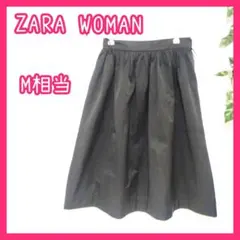143 古着 傷汚れなし ZARA WOMAN フレア スカート S レディースのサムネイル