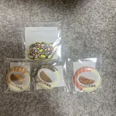 CoCo壱番屋 ワッペン 缶バッジ 4点セット　カプくじ