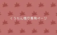 くうたん様ꕤ⋆.˚ 専用