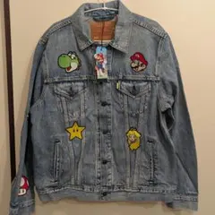スーパーマリオ　リーバイス　デニムジャケット Lサイズ