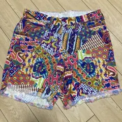 60's ヴィンテージ　短パン　ディッキーズ 総柄　サイケデリック　ヒッピーのサムネイル