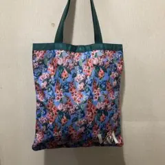 超美品　レスポートサック、V&A フローラルプリント トートバッグ