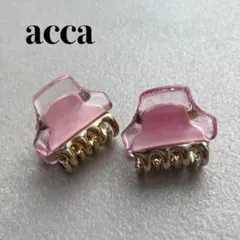 acca ミニクリップ ヘアクリップ 3個セット マーブル - メルカリ