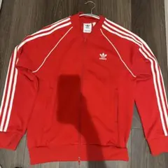 adidas アディダス トラックジャケット レッド Lサイズ