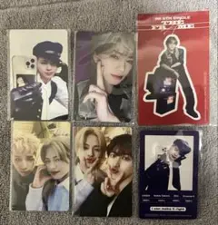 INI 松田迅 THE FRAME CD封入トレカステッカーセット