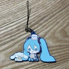初音ミク シナモロール ラバーストラップ