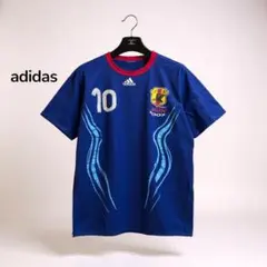 【アディダス】日本代表ユニフォーム Tシャツ 半袖 応援 サムライブルー