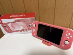 Nintendo Switch Lite ピンク 本体と箱と置き台