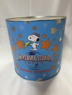 snoopy キャンディ缶の貯金箱（日本生命)