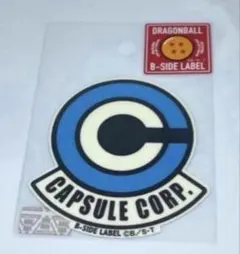 B-SIDE LABEL ドラゴンボール　ロゴ(カプセルコーポレーション)