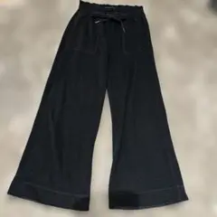 Abercrombie & Fitch 濃紺　 ワイドスエットパンツ