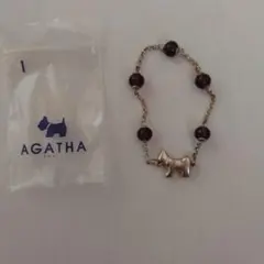 AGATHA PARIS ヴィンテージ テディベア ブレスレット&イヤリング