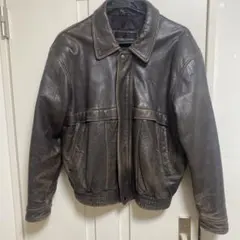 D'HOMME A HOMME レザージャケット ブラウン