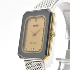 不動品 RADO ラドー メンズ腕時計 ダイヤスター ゴールド 2Pのサムネイル