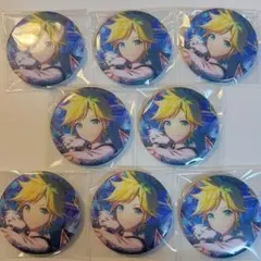 プロセカ 鏡音レン グリッター缶バッジ 8個セット