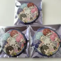 めておら　ふぁみふぇす缶バッジ　デフォ　集合　3点