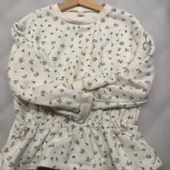 【アプレレクール】花柄スウェット 120cm