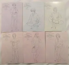 東リベ　アニメイトカフェ　描き下ろしイラストカード