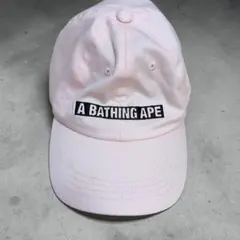 A BATHING APE（ア・ベイシング・エイプ）ピンクキャップのサムネイル