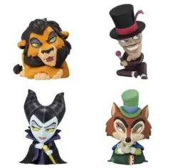 DisneyVILLAINS まちぼうけ～いつか野望が叶う日まで…～全４種セット