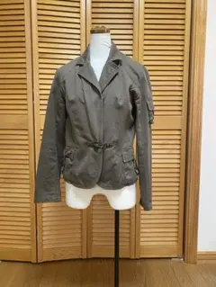 ジャケット ミリタリージャケット カーキ系 レディース アウター