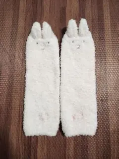 ジェラートピケ ベビー レッグウォーマー うさぎ