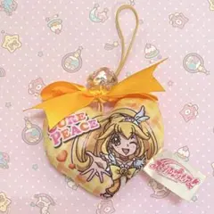 キュアピース ハート型クッションキーホルダー スマイルプリキュア