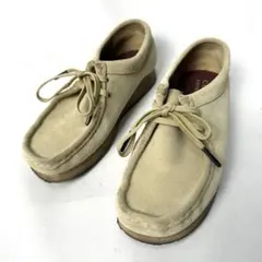 clarks originals ワラビー レディース 23.5 スウェード