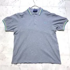 フレッドペリー✨ 英国製　ポロシャツ　M12N ブラック　コットン　42サイズ