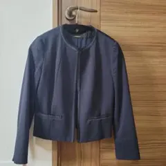 INED ネイビー テーラードジャケット