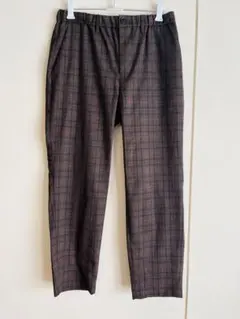 GU イージーアンクルパンツ　（チェック）