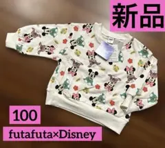 新品futafuta×Disney ミッキー＆ミニー お正月トレーナー