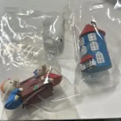 ムーミン ミニチュアランプ ガチャ　3点セット