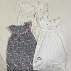 【セット販売】ジェラピケアイス柄・NEXT ロンパース90cm