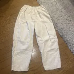 サマンサモスモス　ホワイトカジュアルパンツ