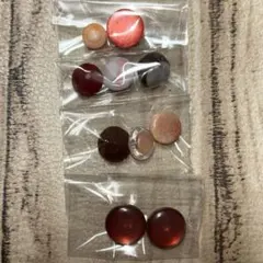 51 ボタン色々7mm〜1.2cm　レトロボタンのお纏め6点にて777円