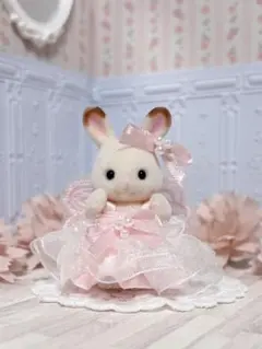 ビッグリボンつきドレス　シルバニアファミリー